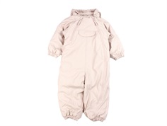 Wheat pale rose rubber snowsuit Evig  